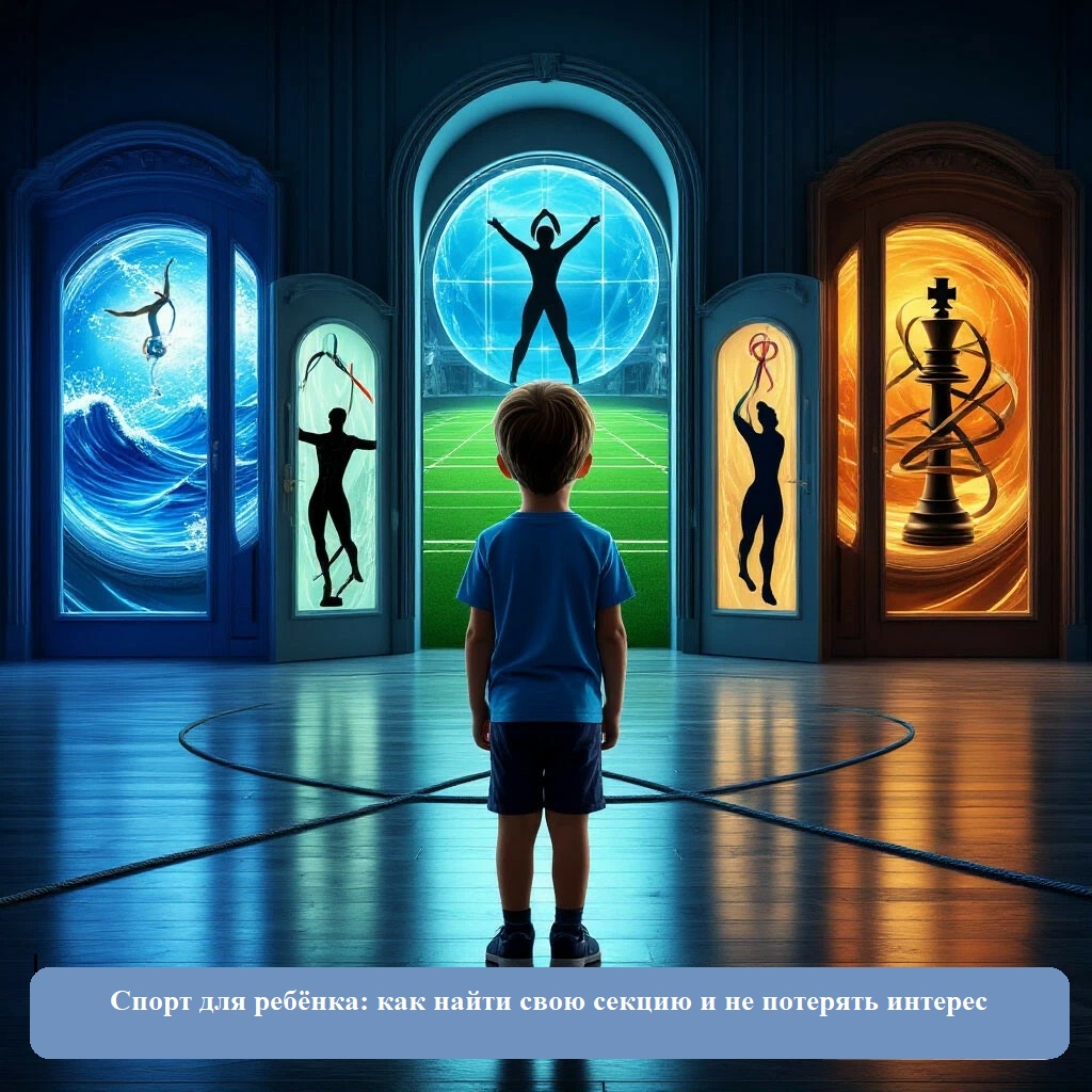 Спорт для ребёнка: как найти свою секцию и не потерять интерес