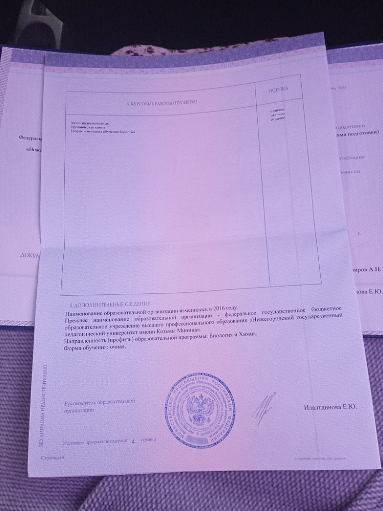 Документ репетитора Тютюнник Анастасия Сергеевна под номером 6